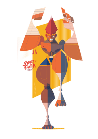 Illustration for article titled Stylized Street Fighter Illustrations